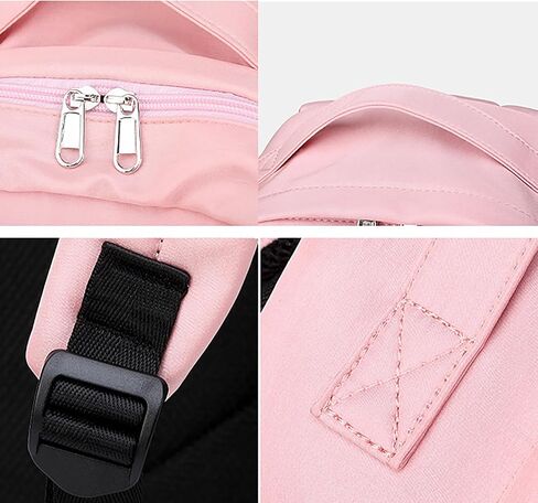 Travel Backpack for Teen Women 14inch Laptop Backpack College Middle Travel Work Commuter Pink Pack in Saudi Arabia