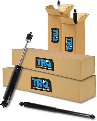 TRQ Front and Rear Shock Absorber Set Compatible with 1984-1995 Toyota Pickup 1993-1998 T100 in Saudi Arabia