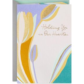 Hallmark Sympathy Card from Both or from All (Holding You In Our Hearts)