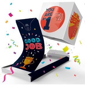 «BOOM» Love Card Surprise Exploding Confetti - Two Hearts in Love (You and Me), Valentine's Day, Anniversary, Mother's Day, Father's Day