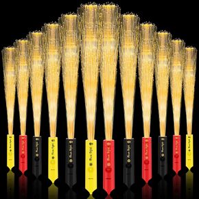 Sumind 12 Pack Movie Theme Party Supplies Movie Night Party Favors Cinema Fiber Optic Wands with 3 Light Modes Light up Glow Sticks for Film Theater Birthday Glow in The Dark Party Supplies