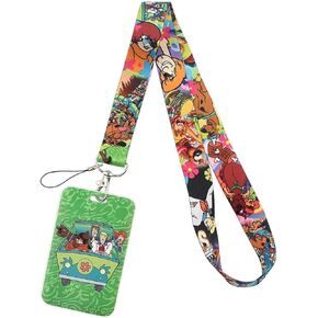 Dog & Friends Van Car Comedy Animation Movie Badge Holder Lanyard for Keychain Card ID Phone USB Key Ring Accessories Gift for Fans