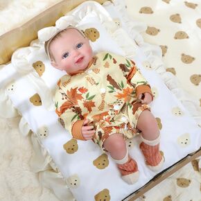BABESIDE Lifelike Reborn Baby Dolls Boy - 17-Inch Baby Soft Body Realistic-Newborn Baby Dolls Full Body Vinyl Real Life Baby Dolls with Toy Accessories for Kids Age 3 4 5 6 7 +