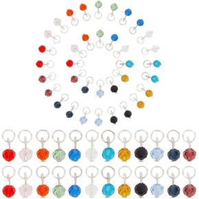 PH PandaHall Dangle Birthstone Charm for Necklace
