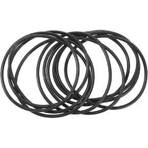 LIFKOME 10 Pcs Gummy Silicone Jelly Bracelets Neon Rubber Bracelets Stretchable Jelly Bands Retro Bracelets Bands for 80s Party Favors for Kids Black