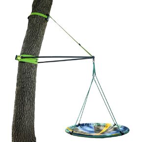 TreeZone Build -a -branch - تحويل أي شجرة صحية إلى شجرة التأرجح المثالية - مجموعة معلقة من شجرة البناء - مصنوعة للأشجار 12 + بوصة في قطرها - إضافة شجرة رائعة إلى أي فناء!