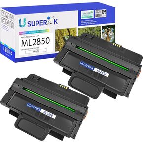 1 Pack Compatible Black Toner Cartridge Replacement for Samsung ML2850 ML-2850B High Yield use in ML-2850D ML-2850DR ML-2851ND ML-2851NDL ML-2851NDR Laser Printer