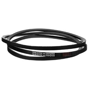 uxcell 5V850 V-Belt, Classic Wrapped Rubber V-Belt 85" Outside Circumference x 0.62" Width x 0.53" Height for Industrial Machinery Equipment, Black