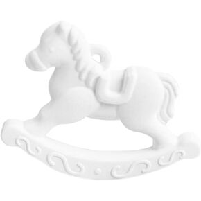 Cake Decoration Cake Ornament Table Topper Horse Cartoon Figurines Birthday Rocking Horse Statue Decorative Cake Decor Horse Ornaments Cake Desktop Ornaments Statuette Crafts 1pc