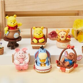 MINISO Winnie The Pooh Collection Take Me On a Tour Figure Model Blind Box Random Design Box Toy Collectible Toy for Home Decor Birthday Gifts
