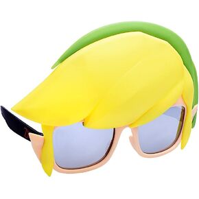 Sun-Staches Legend of Zelda Official Link Sunglasses | Nintendo Costume Accessory | Adult and Child Size
