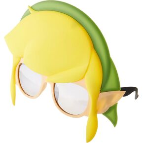 Sun-Staches Legend of Zelda Official Link Sunglasses | Nintendo Costume Accessory | Adult and Child Size