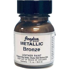 Angelus Acrylic Leather Paint-1oz.-Bronze, 1 Ounce