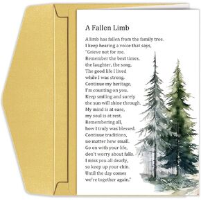 Goroar Bereavement Sympathy Card, In Memory of Card, Condolence Card, Sorry For Your Loss Card, Funeral Card in Kuwait