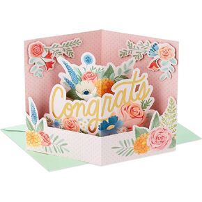 Hallmark Paper Wonder Pop Up Wedding Card (Happy Life Together)