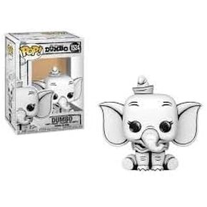 Funko POP Disney: Sketched - Dumbo - Collectable Vinyl Figure - Gift Idea - Official Merchandise - for Kids & Adults - Movies Fans - Model Figure for Collectors and Display