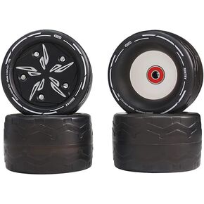 Meepo 105mm Donut Wheel String for V4S/mini2s/v5/mini5/v3s/mini3s series e-board ، قم بتحديث العجلات إلى 105 ملم ، وأكثر استقرارًا ومحسّنة للصدمات
