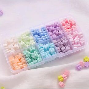 Cherry Blossom Wax Seal Beads with Box for Wax Stamp Sealing, Perfect for Cards, Envelopes, Invitations, Wine Packages, Letter Sealing (680pcs 24 Colors)