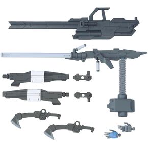 Bandai Hobby - Mobile Suit Gundam Iron-Blood Orphans - Option Parts Set Gunpla 12 (Large Railgun), Bandai Spirits Model Kit