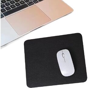 2 pcs mouse pad-single-single pu mouse mouse mouse mouse black mouse for laptop ، الكمبيوتر ، 10.24 بوصة × 8.26 بوصة