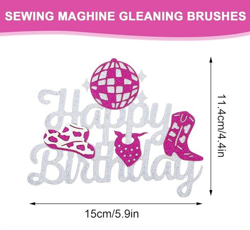 ديسكو رعاة البقر عيد ميلاد كعكة توببر رعاة البقر ديكورات الكعكة الغربية رعاة البقر ديكورات حفلة عيد ميلاد راعية البقر عيد ميلاد الديكور اللمعان اللوازم الحزب الراعي (الوردي) in Kuwait