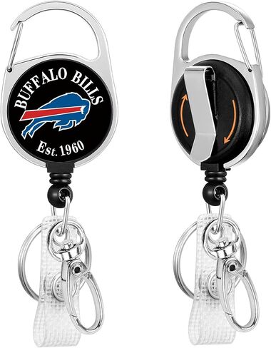 for Raiders Retractable Badge Reel Holder Retractable Strap Clip Nurse Nursing Name Card Assistant Work Office Clip in Saudi Arabia