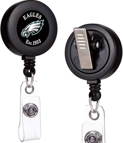for Raiders Retractable Badge Reel Holder Retractable Strap Clip Nurse Nursing Name Card Assistant Work Office Clip in Saudi Arabia