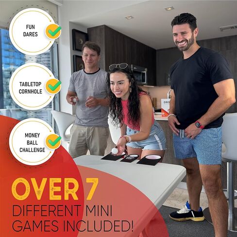 The Addictive Clip and Play Table Pong Game for All Ages - Transform Any Surface Into a Party Zone | Ideal for Family Fun, Parties, and Gifts in Saudi Arabia