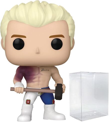 POP WWE: The American Nightmare - Cody Rhodes Funko Vinyl Figure (مجمعة مع حالة واقي الصناديق المتوافق) ، متعدد الألوان ، 3.75 بوصة in Saudi Arabia