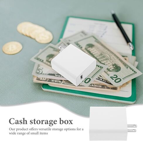 Hidden Key Storage Box Simulated Us Style Charger Money Storage Box Discreet Hidden Compartment for Valuables Cash and Keys Secure Diversion Storage Solution in Saudi Arabia