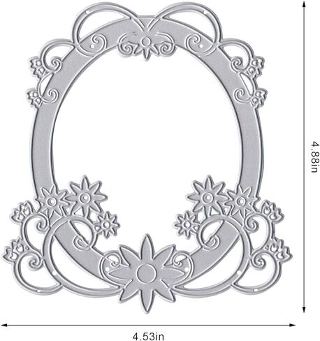 Unicorn Horse Die Cuts for Card Making, Magic Pony Cutting Dies Moon Horse Frame Dies Stencils Embossing Template for Scrapbooking DIY Album Crafts Supplies in Kuwait