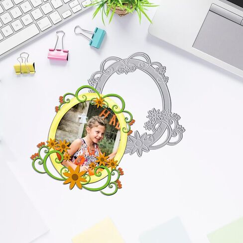 Unicorn Horse Die Cuts for Card Making, Magic Pony Cutting Dies Moon Horse Frame Dies Stencils Embossing Template for Scrapbooking DIY Album Crafts Supplies in Kuwait