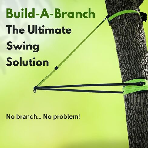 Treezone Build-a-Branch - Turn Any Healthy Tree Into The Perfect Swinging Tree - Build-a-Branch Tree Swing Hanging Kit - Made for Trees 12 + inches in Diameter - Great Tree Swing Addition to Any Yard! in Saudi Arabia