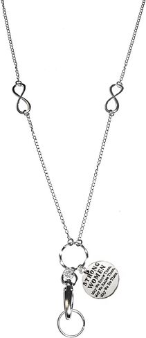 Unique Personilized Charm Stainless Steel Strong Women's Lanyard, ID Badge Card Holder Teacher Nurse Cruise Keys Phone in Saudi Arabia