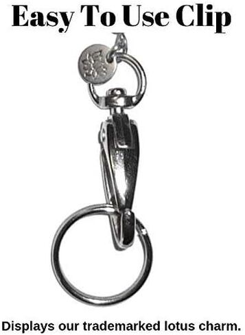 Unique Personilized Charm Stainless Steel Strong Women's Lanyard, ID Badge Card Holder Teacher Nurse Cruise Keys Phone in Saudi Arabia