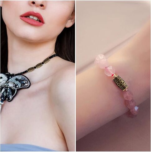 BronaGrand 60pcs Column Spacer Beads Large Hole Beads Charms Hollow Tube Bead for DIY Necklace Bracelets in Kuwait