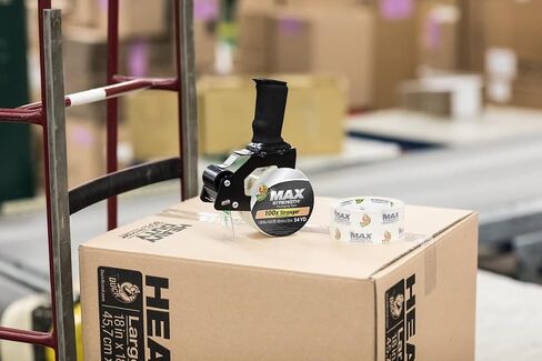 Duck Max Strength Clear Packing Tape Refills – 6 Rolls of Maximum Strength Heavy Duty Packaging Tape for Shipping & Moving, Strong Packing Tape for Boxes, 1.88 Inch x 54.6 Yards, Clear (241513) in Saudi Arabia