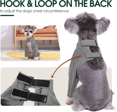 Kuoser Recovery Sleeve for Dogs Front Leg Protection After Surgery, Dog Elbow Protector for Small Medium Large Dogs, Dog Joint Leg Sleeve Prevent Licking Wound Dog Cone Alternative, Gray XXXL in Saudi Arabia