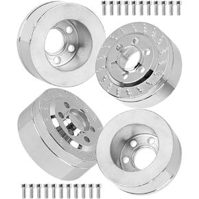 RC 1.9" 2.2" Heavy Duty Wheel Weights Upgrades Part for 1/10 Axia1 SCX10 SCX10 II 90046 SCX10 III TRX4 D90 RC Beadlock Rims Crawler,Heavy Duty Wheel Weights