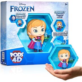 WOW! PODS 4D Disney Frozen Anna, Connectable Collectable Bobble-Head Figure That Bursts from Their World into Yours, Wall or Shelf Display, Disney Toys and Gifts, Series 1 no. 425