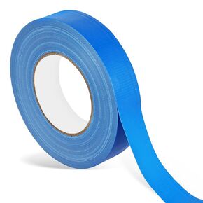 Light Blue Duct Tape Heavy Duty Waterproof Strong Adhesive Duct Tape Water-Resistant for Indoor Outdoor Repairs Tear by Hand 1.18in 1 Roll