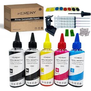 5 Bottles Ink and Ink Refill Kits Compatible with Canon Ink Cartridges PG-275 CL-276 PG-275XL CL-276XL 275XL 276XLSeries