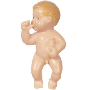 Aztec Imports, Inc. Dollhouse Miniature 1:12 Scale Baby Boy Sucking Thumb #G7606