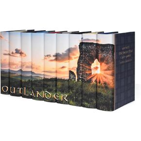 Juniper Books' Outlander Book Set with Collectible Jackets Made for Diana Gabaldon's Complete Outlander Book Series