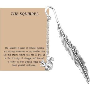 Maofaed لطيف السنجاب المرجعية Squirrel عاشق الهدية Squirrel المجوهرات فكرة الهدية لقارئ (مرجعية السنجاب)