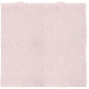 Dmiotech 30 "X30" Pale Pale Paux Fur Fur Square Face ، Fur Faux Fur للحرف اليدوية ، الأزياء ، الأزياء الحيوانية ، الوسائد