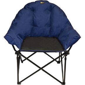 FAULKNER 49575 Big Dog Bucket Chair, Blue/Black