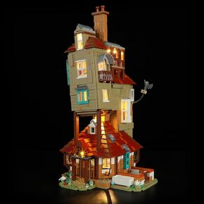 BRIKSMAX 2.0 Light Kit for The Burrow Collectors' Edition - Innovative LED Lighting Compatible with Harry Potter 76437 - Lego Set Not Included