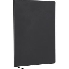Oxford Weekly Planner, Undated Planner, Daily Gratitude Journal, Mon-Sun, 52 Weeks, 1 Year, Black Softcover, Premium Ivory Paper, 7.5" x 10" (90991)