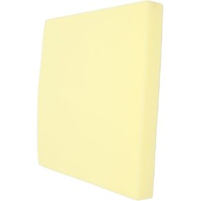 Tofficu Pottery Foam Pad 17.68 X 17.68 Square Foam Sheet Pottery Foam Table Runner Pottery Mould Tools for Pottery Painting Glazing Pressing Making Bowls Plates, 45.00X45.00X5.00CM, Yellow